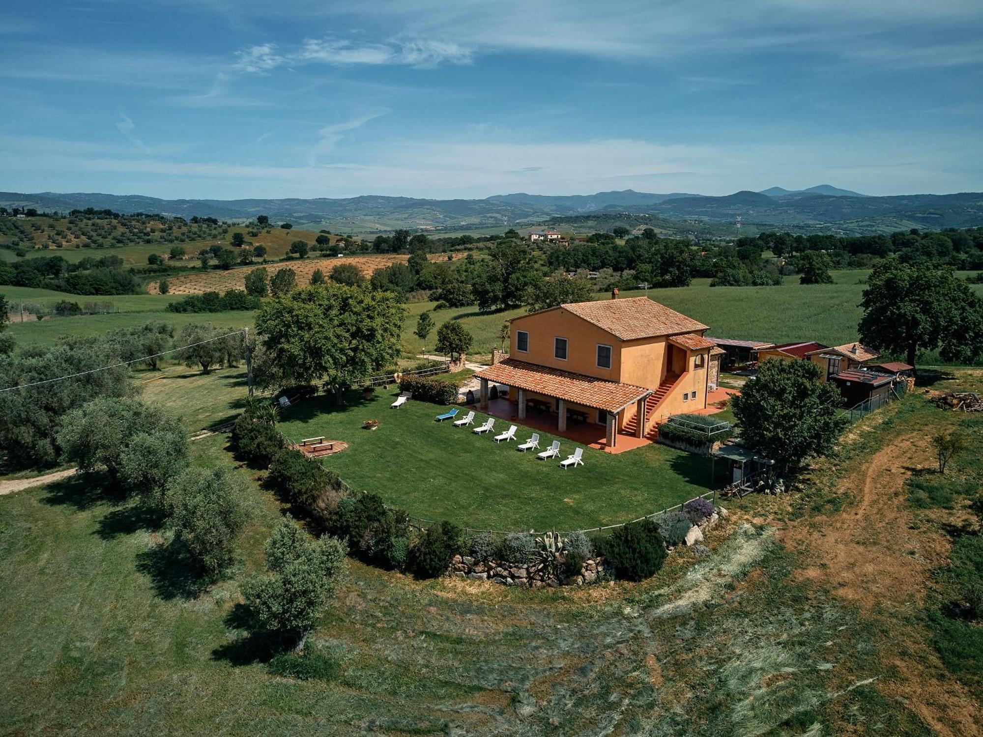 8380 Agriturismo Il Saragiolo Манчиано Экстерьер фото