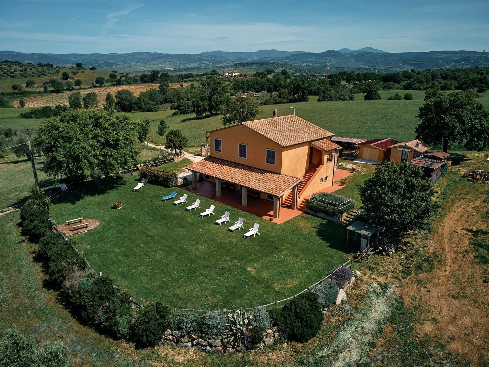 8380 Agriturismo Il Saragiolo Манчиано Экстерьер фото